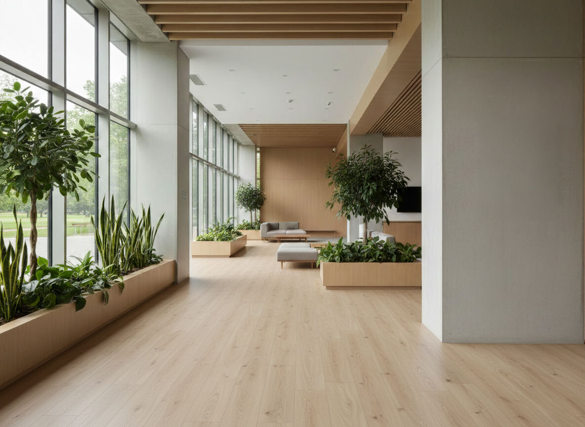 Sustainable commercial flooring